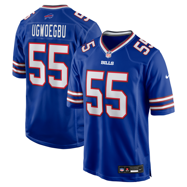 Buffalo Bills David Ugwoegbu Nike Royal Game Jersey