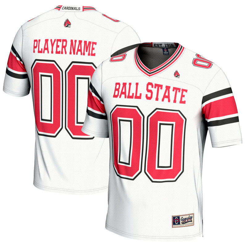 Ball State Cardinals GameDay Greats White jersey – view 1