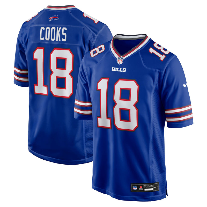Buffalo Bills Brandin Cooks Royal jersey – view 1