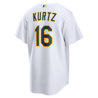 Athletics Nick Kurtz White jersey – view 4