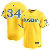 Boston Red Sox David Ortiz Yellow jersey – view 2