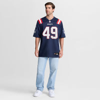 New England Patriots Chad Muma Navy jersey – view 3