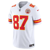 Kansas City Chiefs Travis Kelce White jersey – view 2