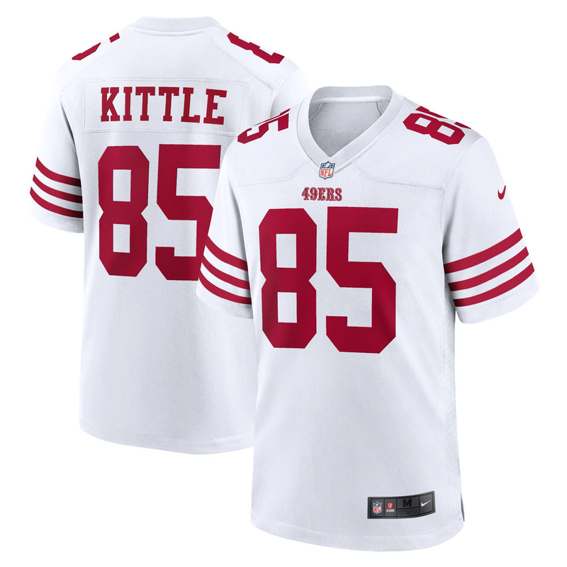 San Francisco 49ers George Kittle White jersey – view 1