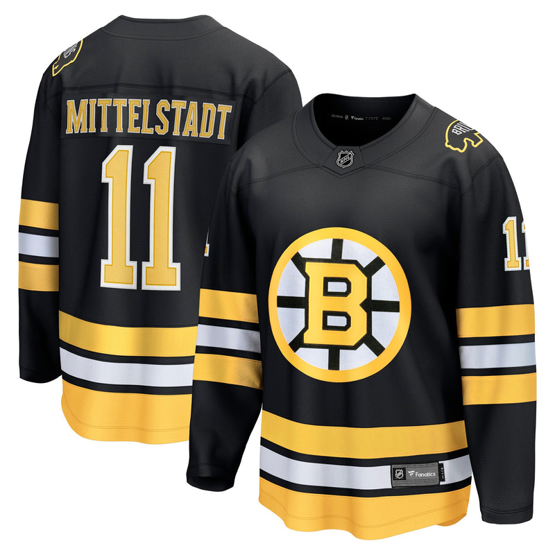 Boston Bruins Casey Mittelstadt Black jersey – view 1