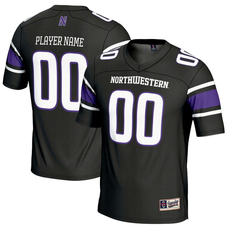 Northwestern Wildcats GameDay Greats Black jersey – view 1
