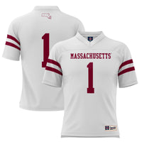 UMass Minutemen White jersey – view 1