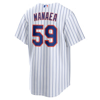 New York Mets Sean Manaea White jersey – view 3