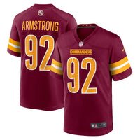 Washington Commanders Dorance Armstrong Burgundy jersey – view 2