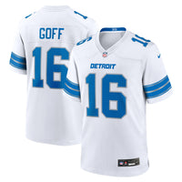 Detroit Lions Jared Goff White jersey – view 2