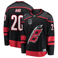 Carolina Hurricanes Sebastian Aho Black jersey – view 1