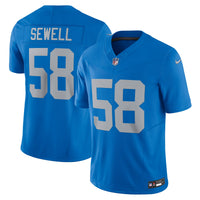Detroit Lions Penei Sewell Blue jersey – view 1