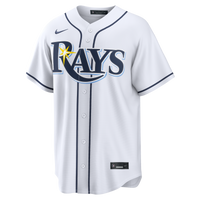 Tampa Bay Rays Liam Hicks White jersey – view 3