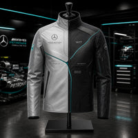 Silver Meets Carbon - MER W17 Split-Panel Jacket - main