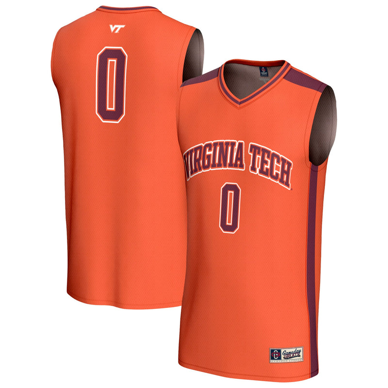 Virginia Tech Hokies Orange jersey – view 1