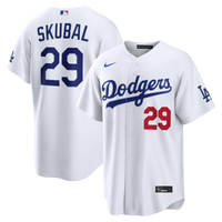 Los Angeles Dodgers Tarik Skubal White jersey – view 1
