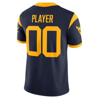 West Virginia Mountaineers Navy jersey – view 4