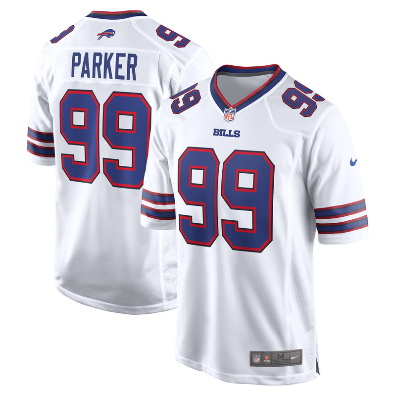 Buffalo Bills T.J. Parker White jersey – view 1