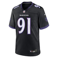 Baltimore Ravens Trey Hendrickson Black jersey – view 3