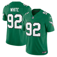 Philadelphia Eagles Reggie White Kelly Green jersey – view 1
