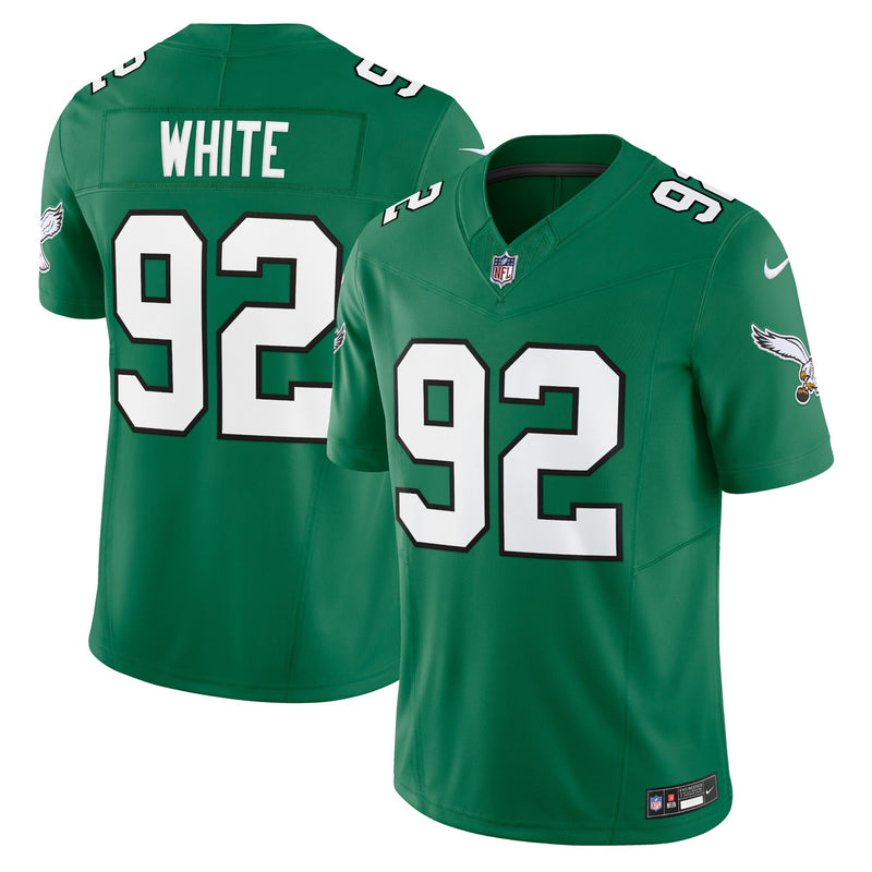 Philadelphia Eagles Reggie White Kelly Green jersey – view 1