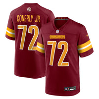 Washington Commanders Josh Conerly Jr. Burgundy jersey – view 1