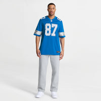 Detroit Lions Sam LaPorta Blue jersey – view 5