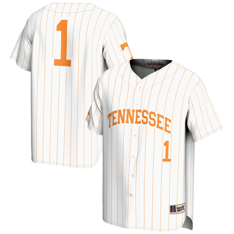 Tennessee Volunteers Lightweight Baseball White jersey – view 1