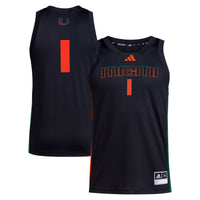 Miami Hurricanes Black jersey – view 2