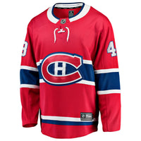 Montreal Canadiens Lane Hutson Red jersey – view 3