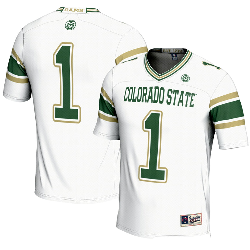 Colorado State Rams White jersey – view 1