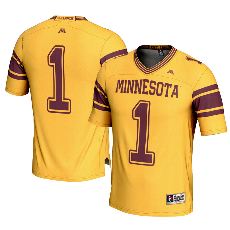 Minnesota Golden Gophers Gold jersey – view 1