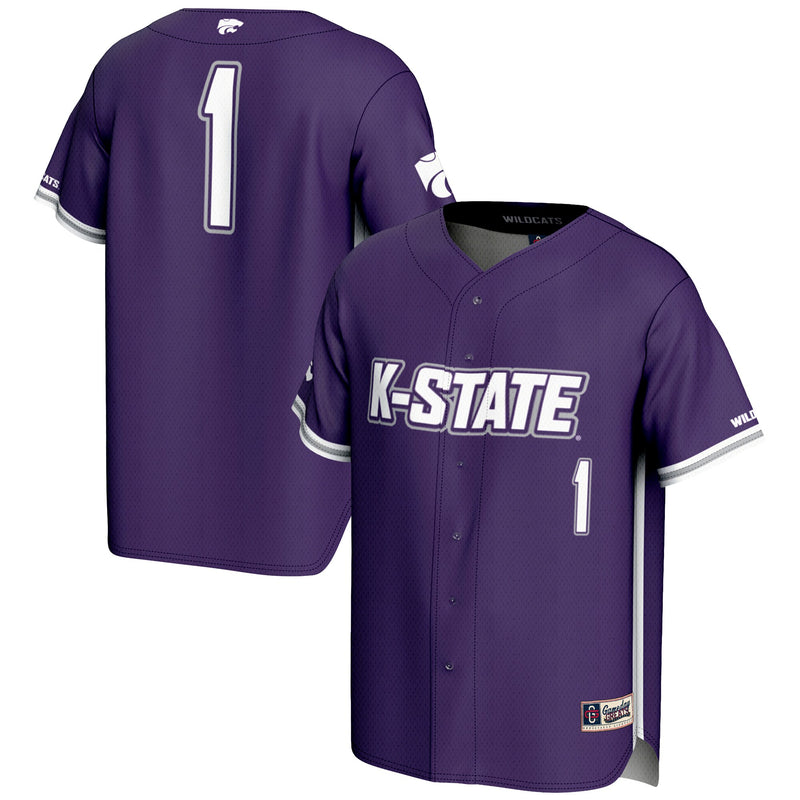 Kansas State Wildcats Purple jersey – view 1