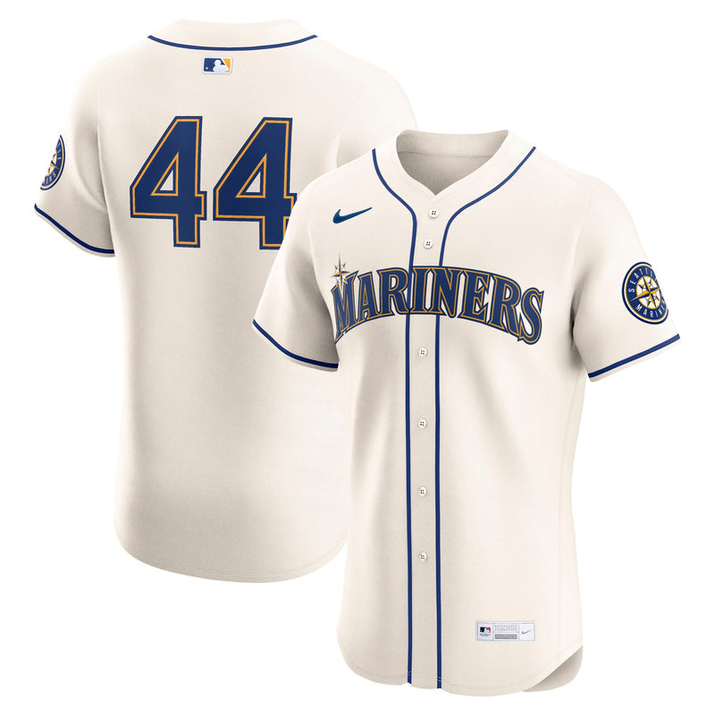 Seattle Mariners Julio Rodríguez Cream jersey – view 1