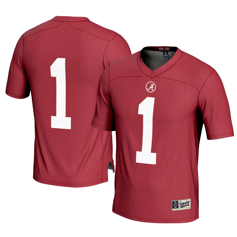 Crimson jersey – view 1