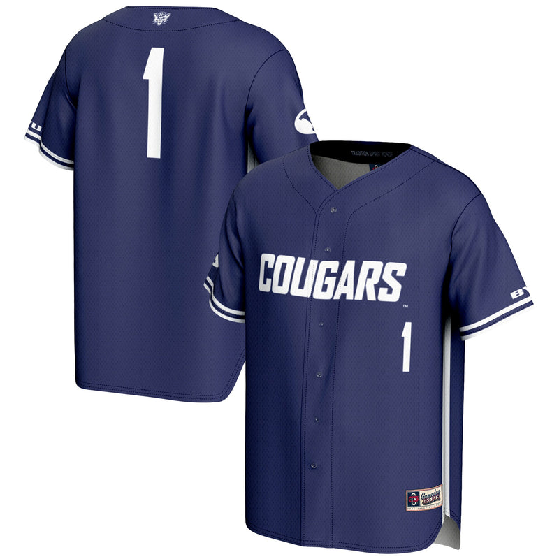 BYU Cougars Navy jersey – view 1