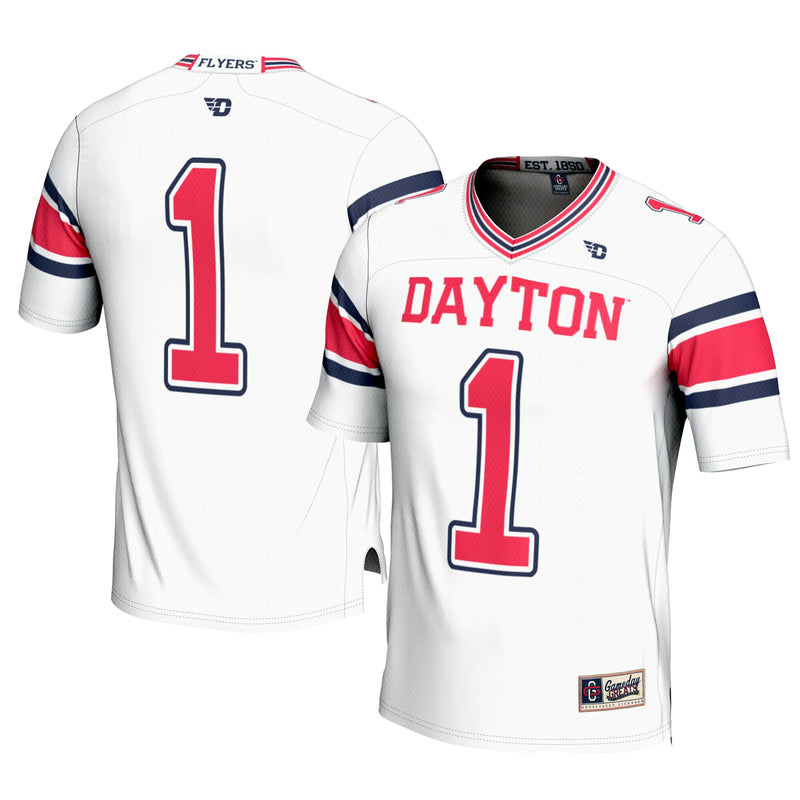 Dayton Flyers White jersey – view 1