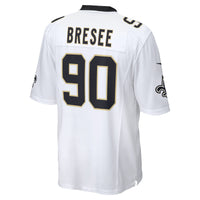 New Orleans Saints Bryan Bresee White jersey – view 4