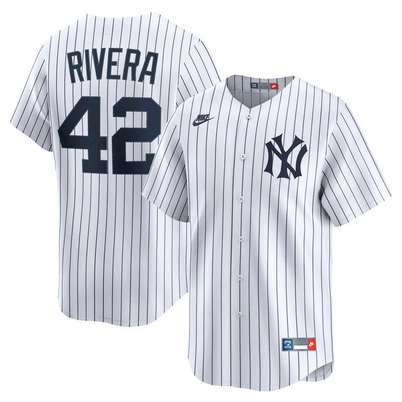 New York Yankees Mariano Rivera White jersey – view 1
