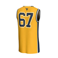 West Virginia Mountaineers GameDay Greats Gold jersey – view 4