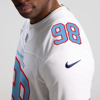 Tennessee Titans Jeffery Simmons White jersey – view 9