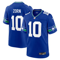 Seattle Seahawks Jim Zorn Royal jersey – view 1