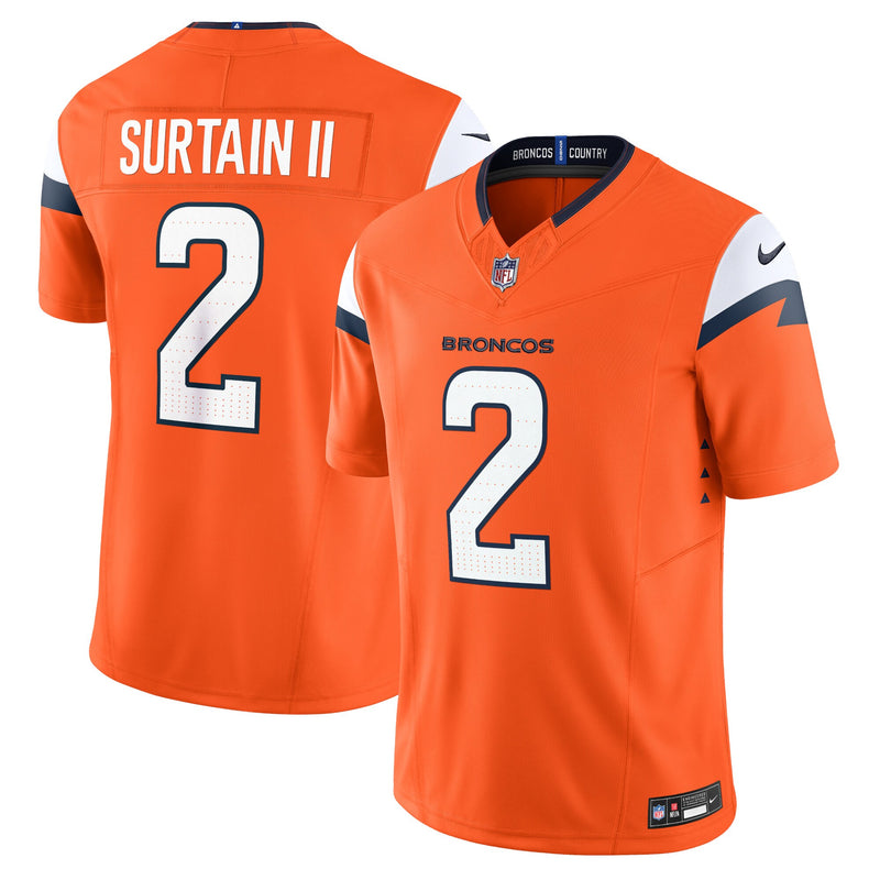 Denver Broncos Patrick Surtain II Orange jersey – view 1