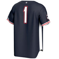UConn Huskies Navy jersey – view 4