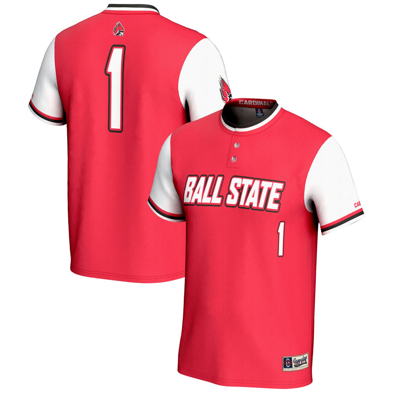 Ball State Cardinals Cardinal jersey – view 1