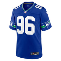 Seattle Seahawks Cortez Kennedy Royal jersey – view 3