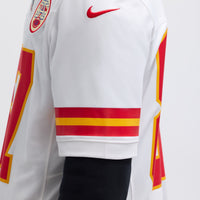 Kansas City Chiefs Travis Kelce White jersey – view 4