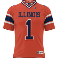 Illinois Fighting Illini Orange jersey – view 3