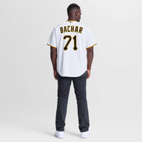 Pittsburgh Pirates Lake Bachar White jersey – view 4
