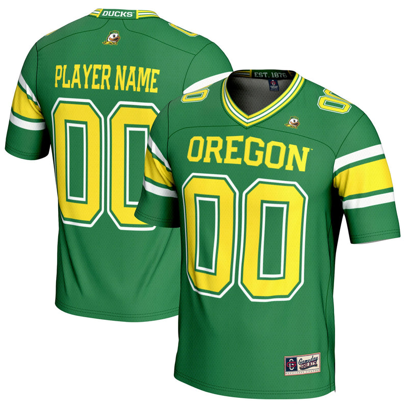 Oregon Ducks GameDay Greats Green jersey – view 1